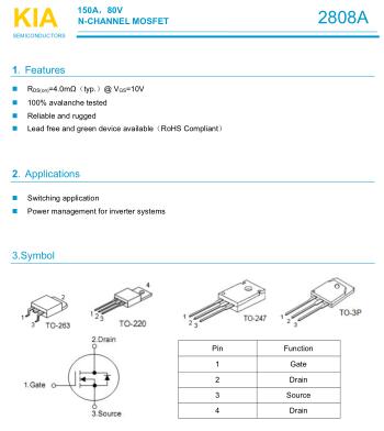 場效應管應用領域